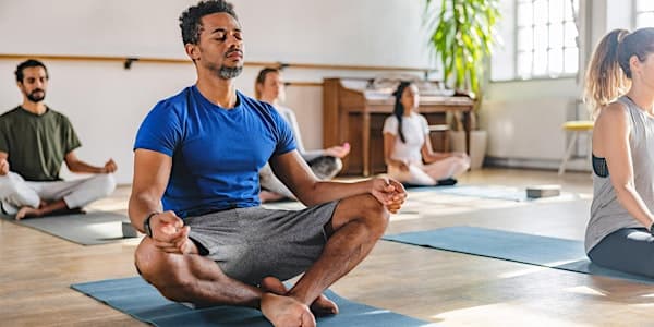 Free Yoga Class | Join us for a relaxing yoga session in the park. All levels welcome.